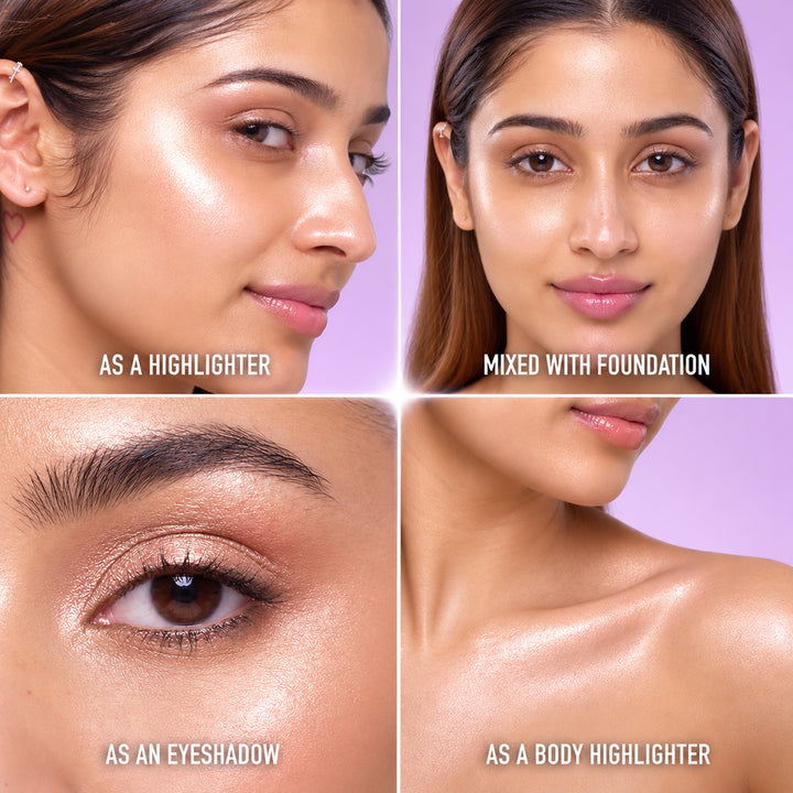 Sanfe GlowAura Strobe Cream (Gold) 30gm
