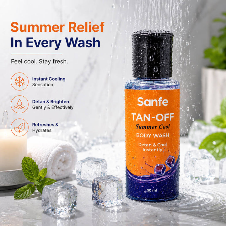 Sanfe TanOff ⁠Summer Cool Body Wash
