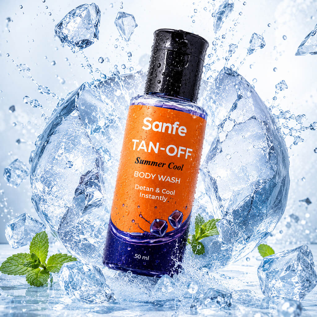 Sanfe TanOff ⁠Summer Cool Body Wash