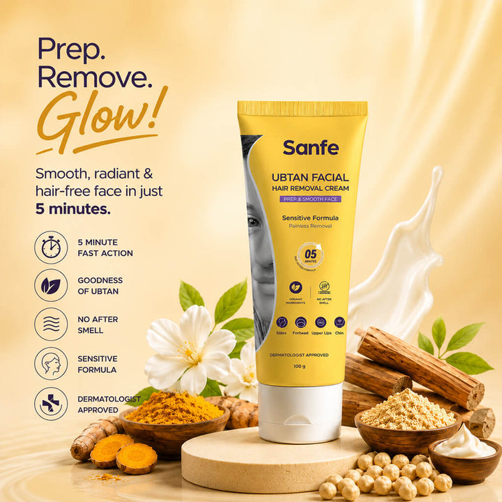 Ubtan Facial Hair Removal Cream