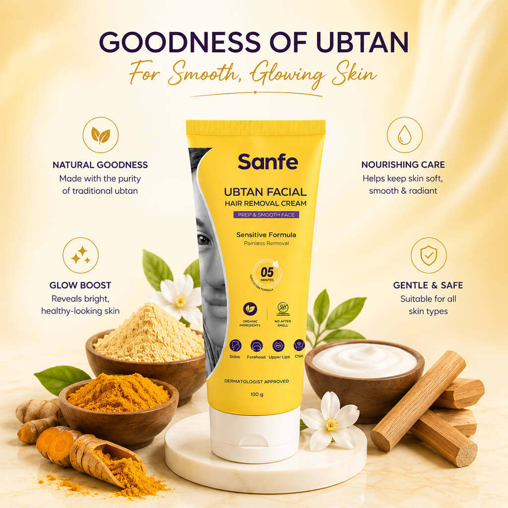 Ubtan Facial Hair Removal Cream