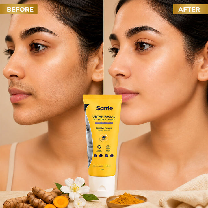 Ubtan Facial Hair Removal Cream