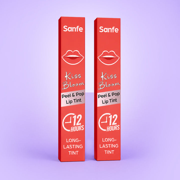Sanfe Kiss Bloom Peel & Pop Lip Tint (Pack of 2)