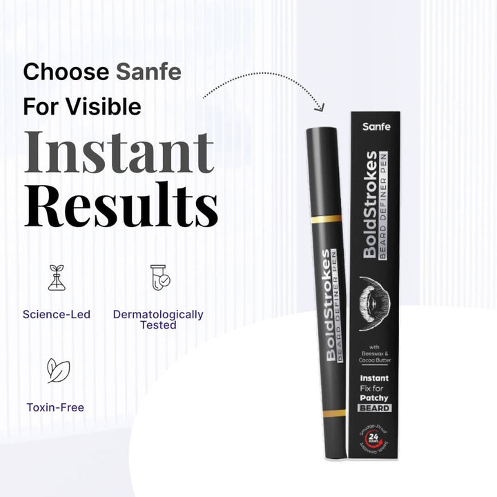 Sanfe BoldStrokes Beard Definer Pen