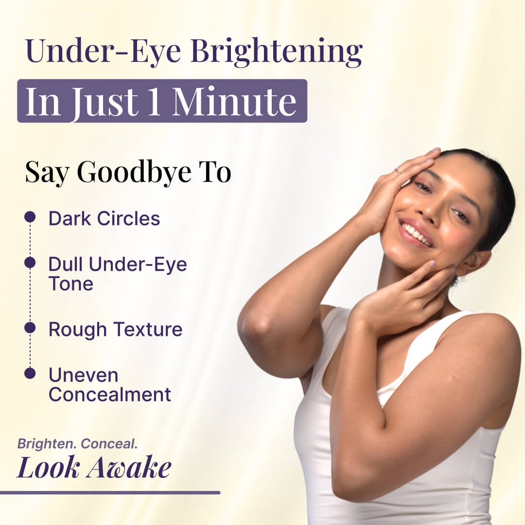 Sanfe Brighten & Conceal Undereye Cream | For dark Circles, wrinkles & Puffiness - 20g