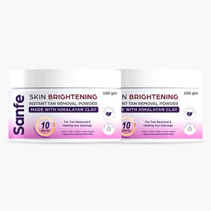 Sanfe Skin Brightening Instant Tan Removal Powder (Pack of 2)