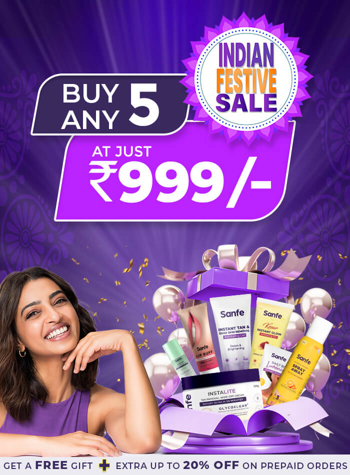 Sanfe buy 5 products at ₹999