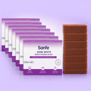 Sanfe Dark Spots Brightening Soap 75g (Pack of 7)