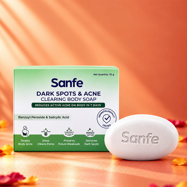 Sanfe Dark Spots & Acne Clearing Body Soap