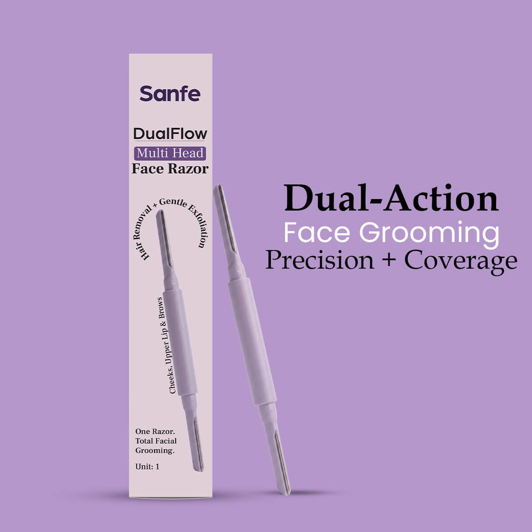 Sanfe DualFlow Multi Head Face Razor