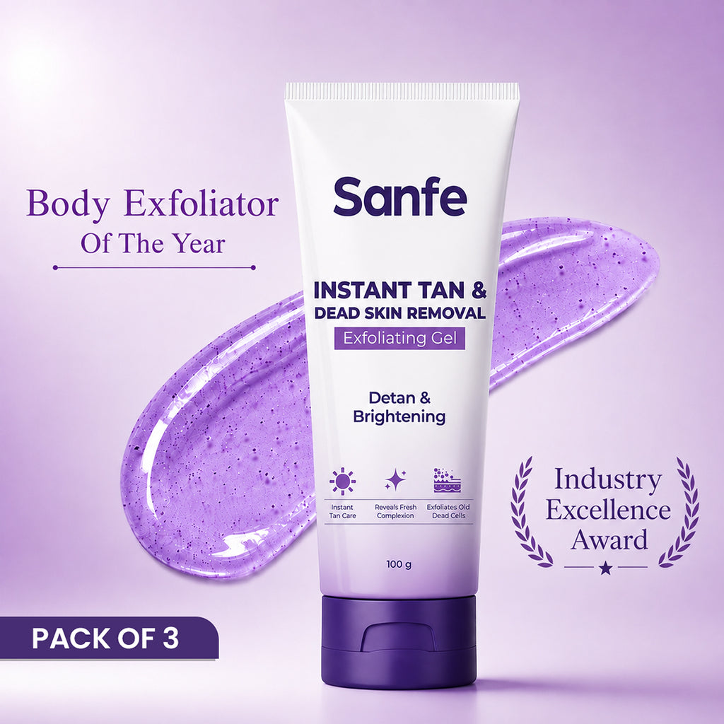 Default Sanfe Instant Tan & Dead Skin Removal Exfoliating Gel (Pack
