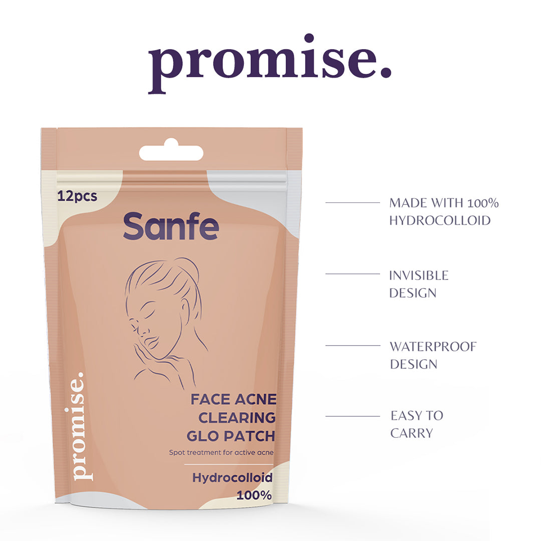 Sanfe Face Acne Clearing Glo Patch Pack of 72
