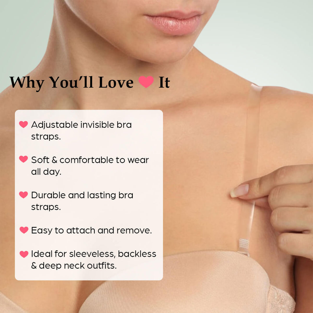 Sanfe Flix Invisble Bra Straps