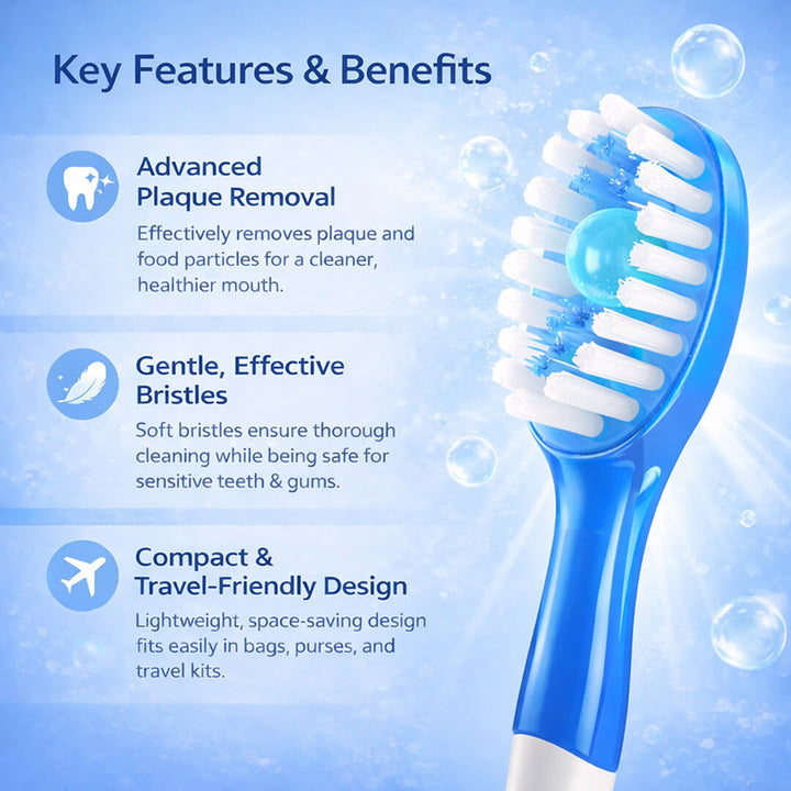 Sanfe GoFresh Travel Toothbrush
