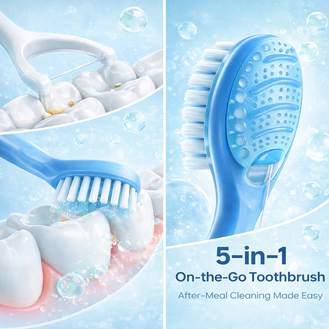 Sanfe GoFresh Travel Toothbrush
