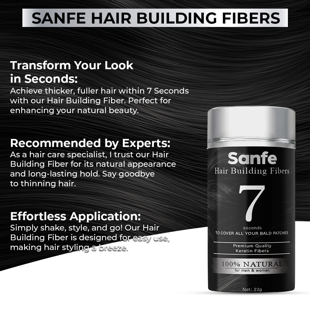 Sanfe Hair Building Fibers - 22gm