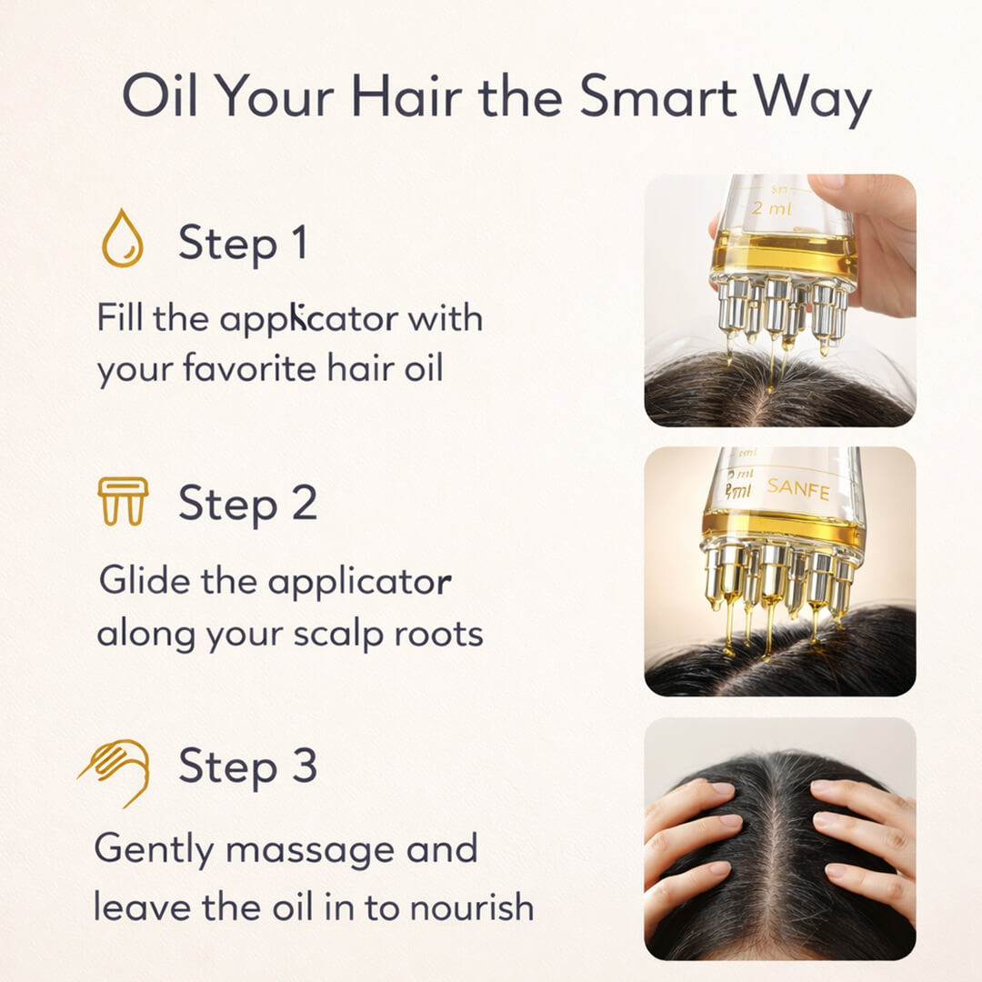 Sanfe Healthy Hair Oil Applicator
