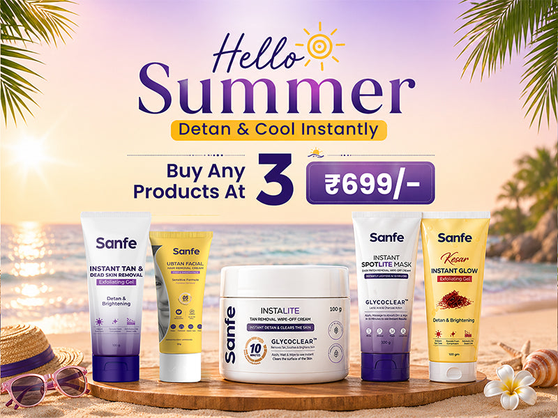 India's first Women's Body Care Brand Sanfe India's first Women's Body Care Brand Sanfe