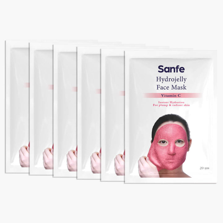 Sanfe Hydrojelly Alginate Face Mask 20g (Pack of 6)