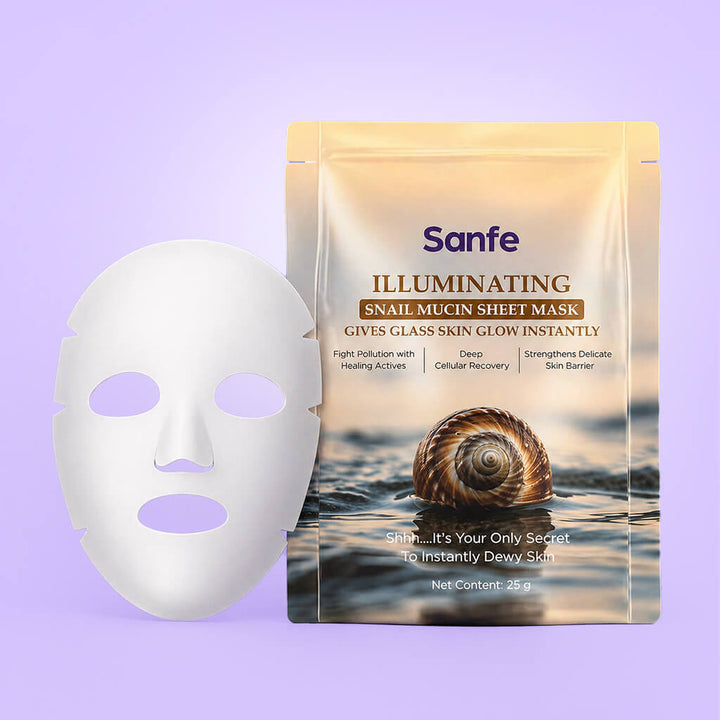 Illuminating Snail Mucin Sheet Mask