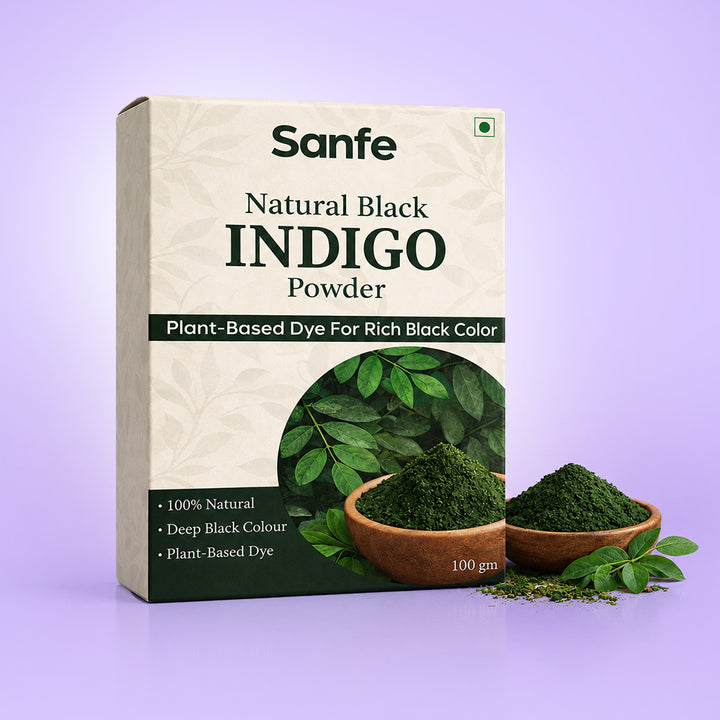 Indigo powder - Organic heena powder for black hair - 100g