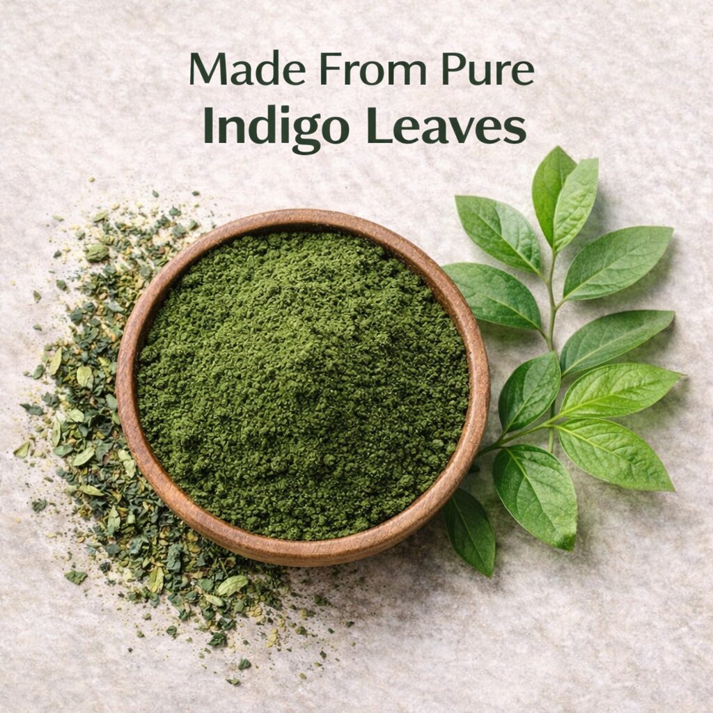 Indigo powder - Organic heena powder for black hair - 100g