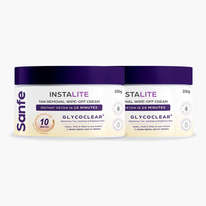 Instalite Detan Wipe-off cream 200g (Pack of 2)