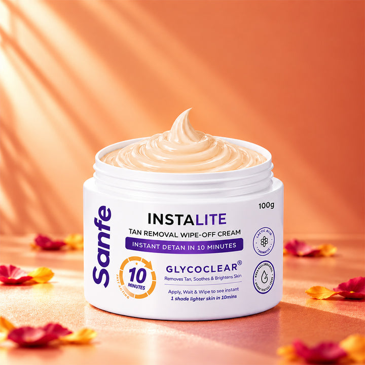 Instalite Wipe Off Detan Body Cream 100gm