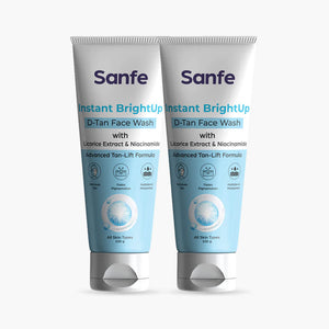 Sanfe Instant BrightUp D-Tan Face Wash (Pack of 2)