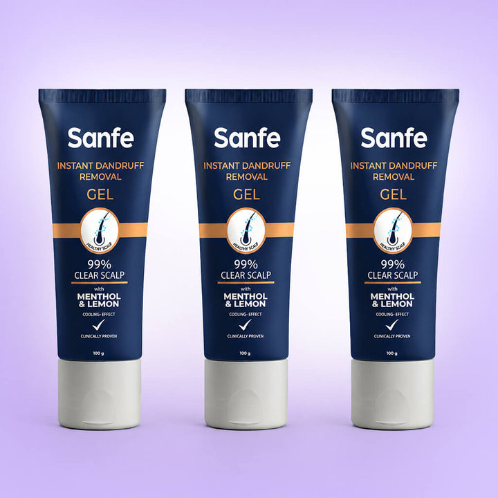 Instant Dandruff Removal Gel (Pack of 3)