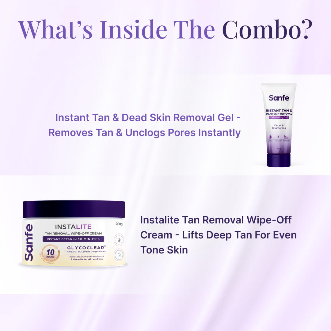 Sanfe Instant Tan Removal Power Duo
