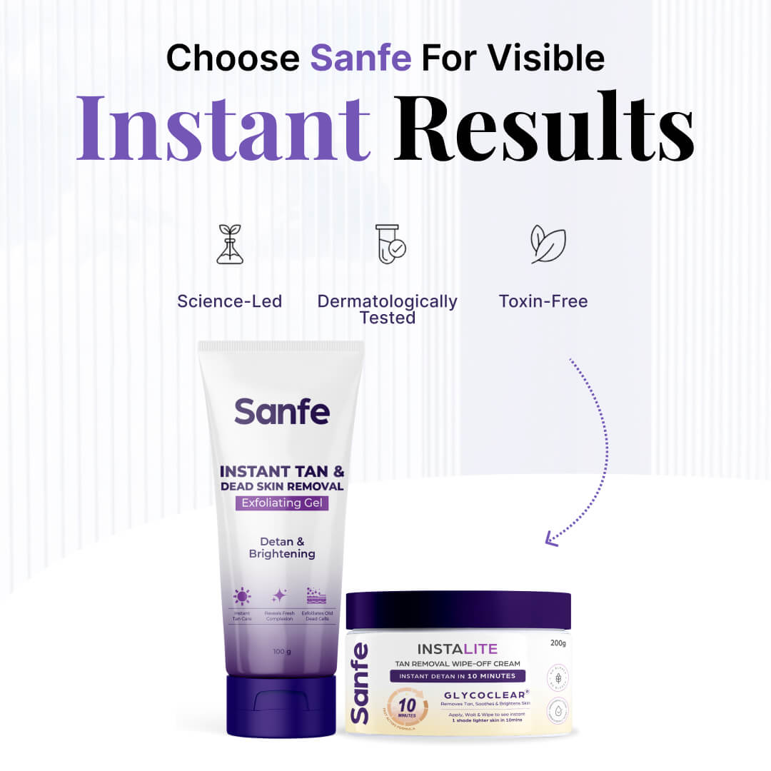 Sanfe Instant Tan Removal Power Duo