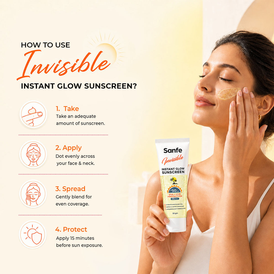 Sanfe Invisible Instant Glow Sunscreen
