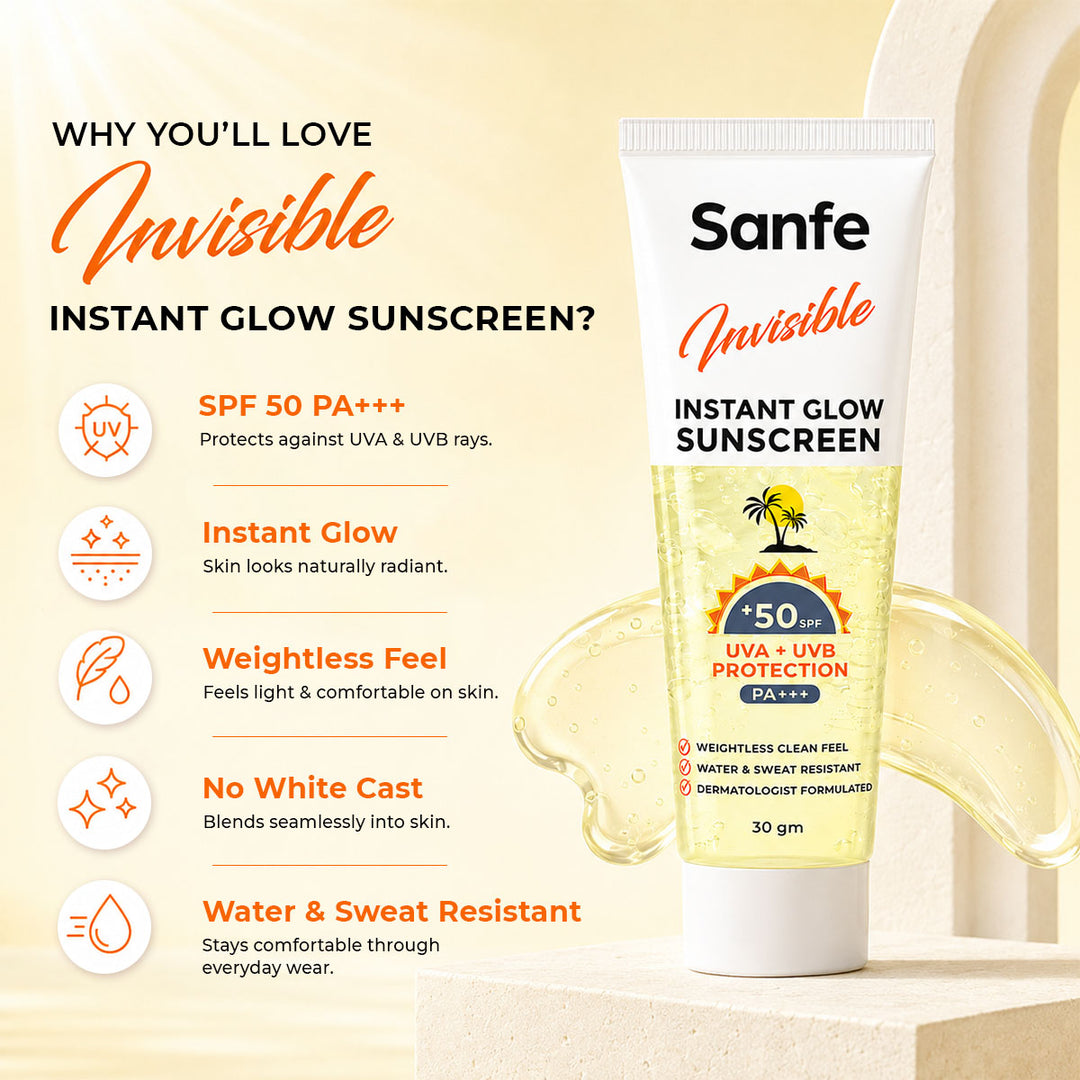Sanfe Invisible Instant Glow Sunscreen