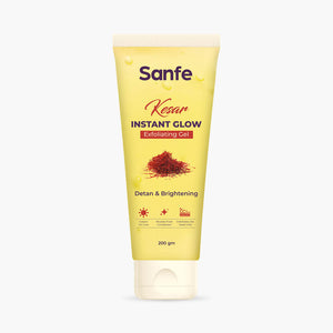 Sanfe Kesar Instant Glow Exfoliating Gel - 200gm