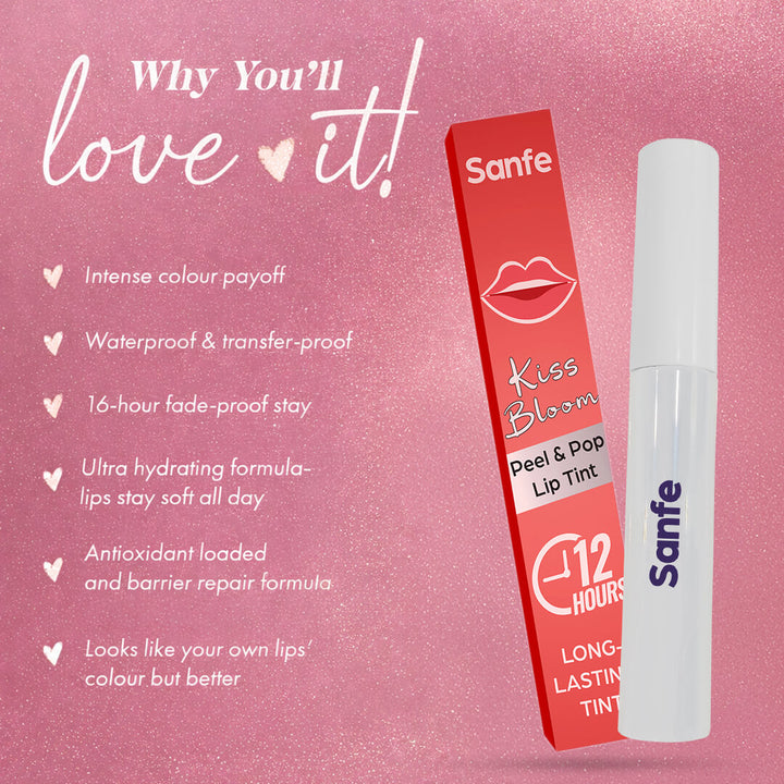 Sanfe Kiss Bloom Peel & Pop Lip Tint