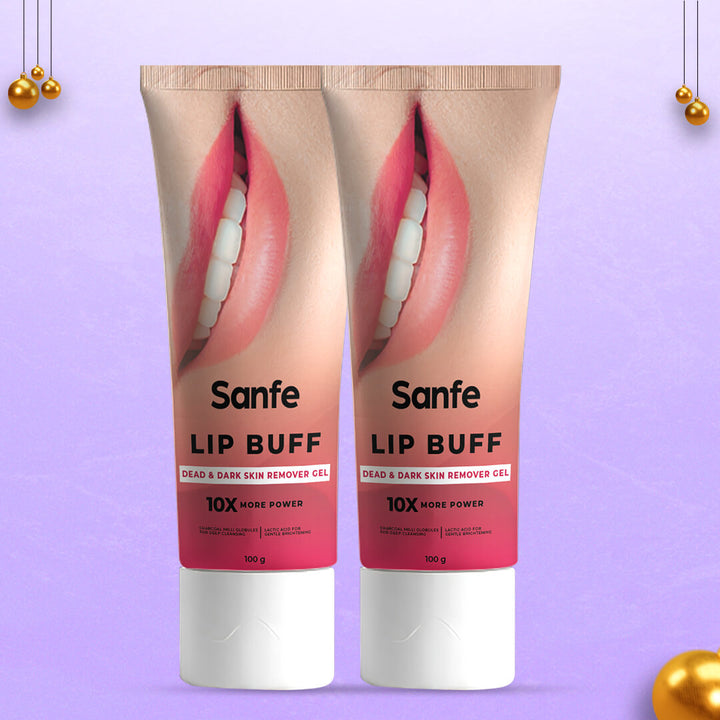 Lip buff dead & dark skin removal gel 100g (Pack of 2)