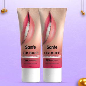 Lip buff dead & dark skin removal gel 100g (Pack of 2)