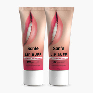 Lip buff dead & dark skin removal gel 100g (Pack of 2)