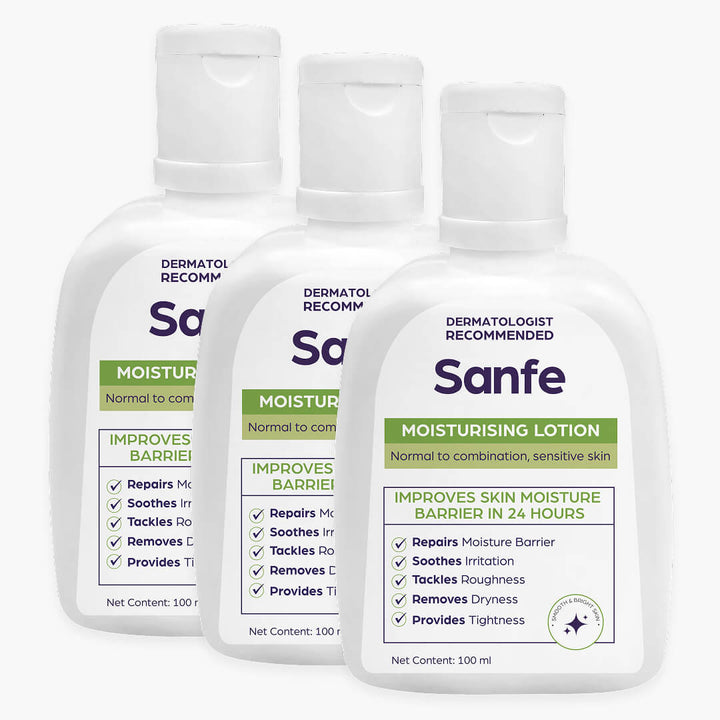 Sanfe Moisturizing Lotion - 100ml (Pack of 3)