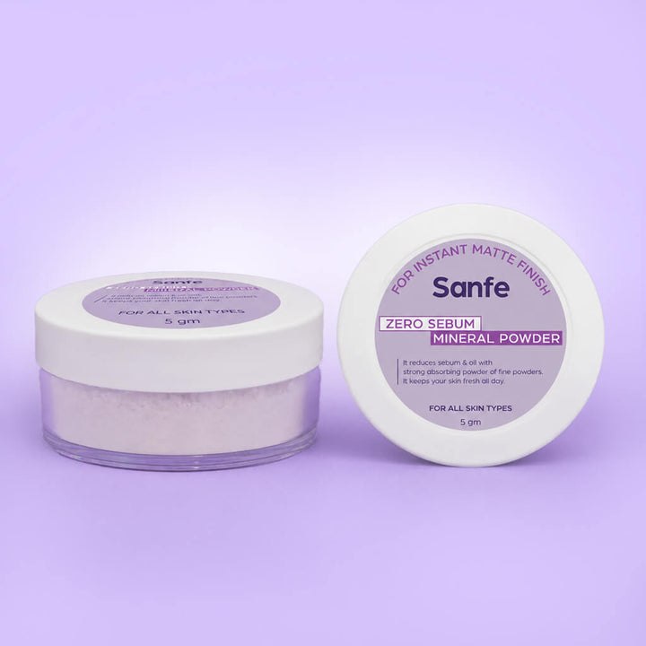 Sanfe No Sebum Mineral Powder  For all skin types, 5gm