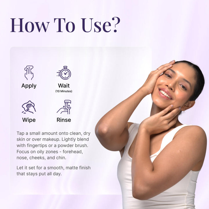 Sanfe No Sebum Mineral Powder  For all skin types, 5gm