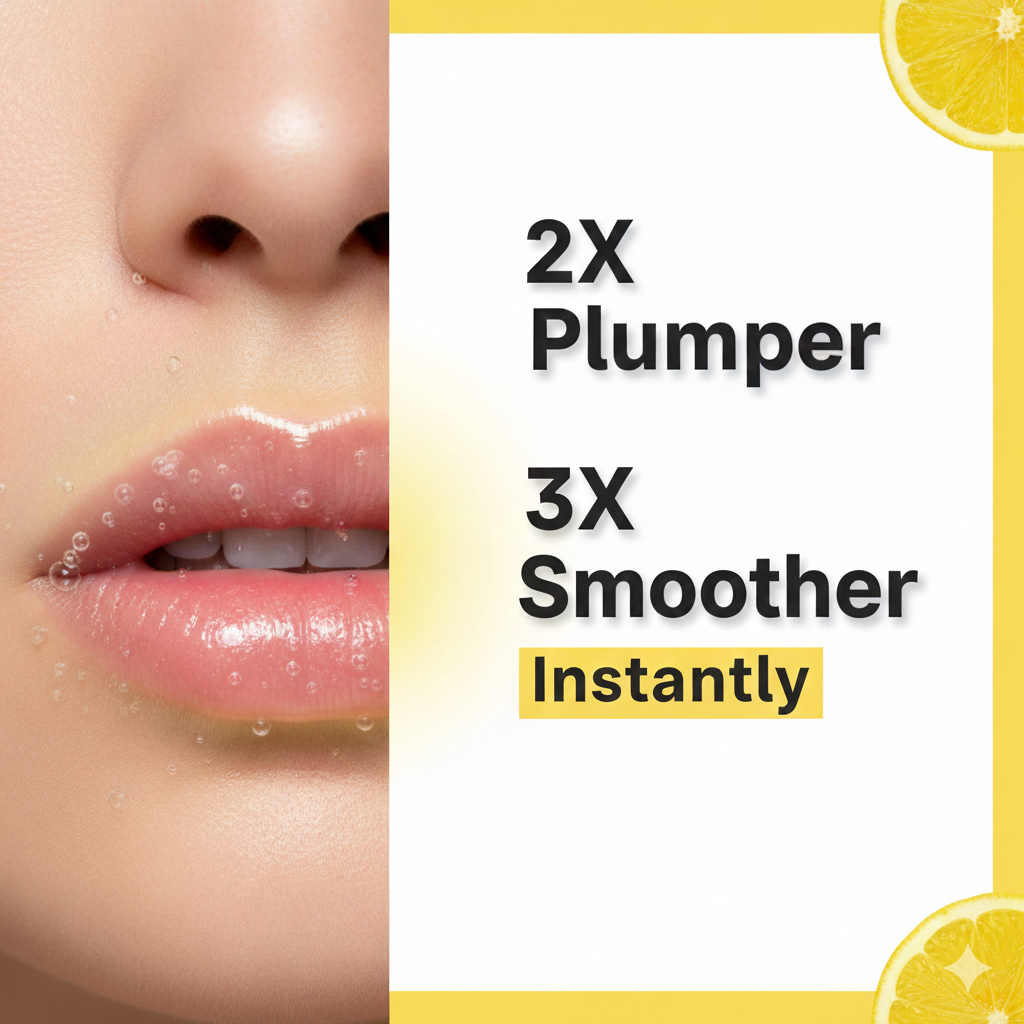 OxyFiz Lemon Lip Lightening Bubble Exfoliator