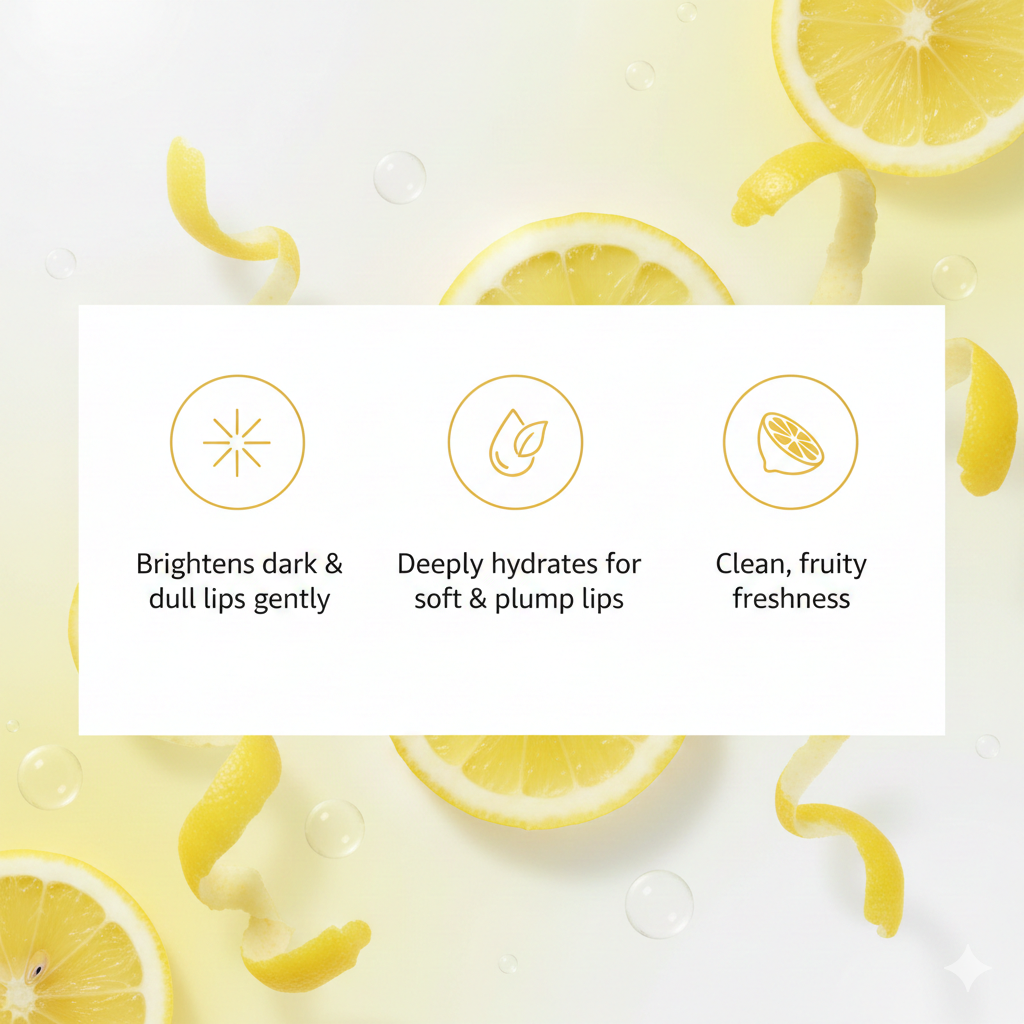 OxyFiz Lemon Lip Lightening Bubble Exfoliator