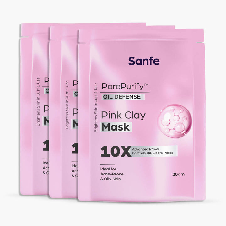 PorePurify™ Oil Defense Pink Clay Mask (Pack of 3)