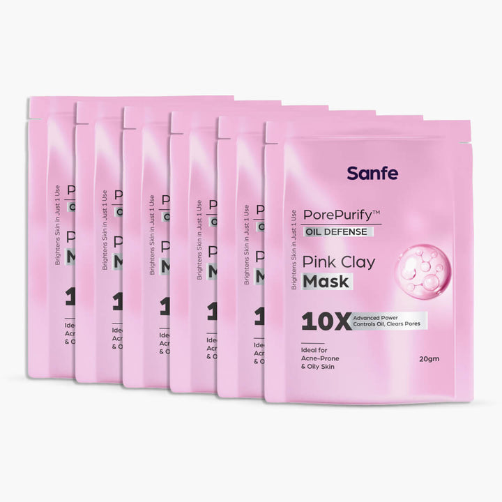 PorePurify™ Oil Defense Pink Clay Mask (Pack of 6)