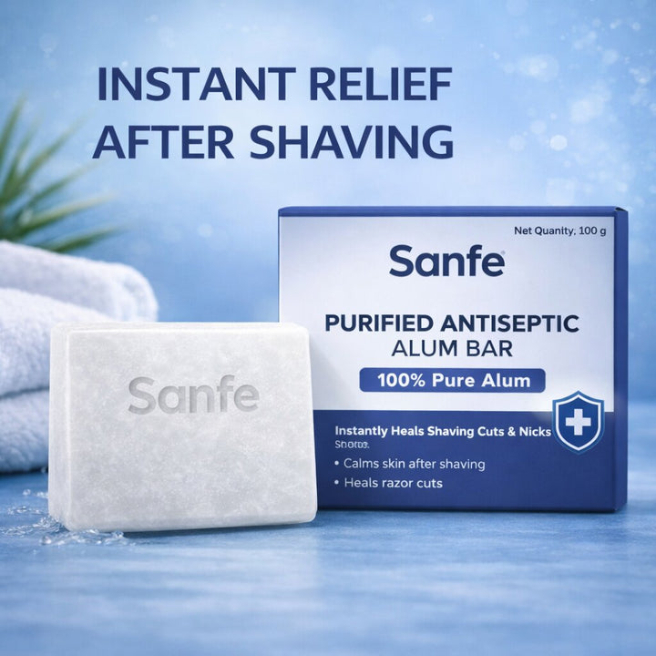 Sanfe Purified Alum Bar