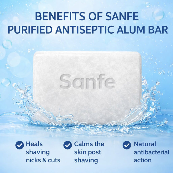 Sanfe Purified Alum Bar
