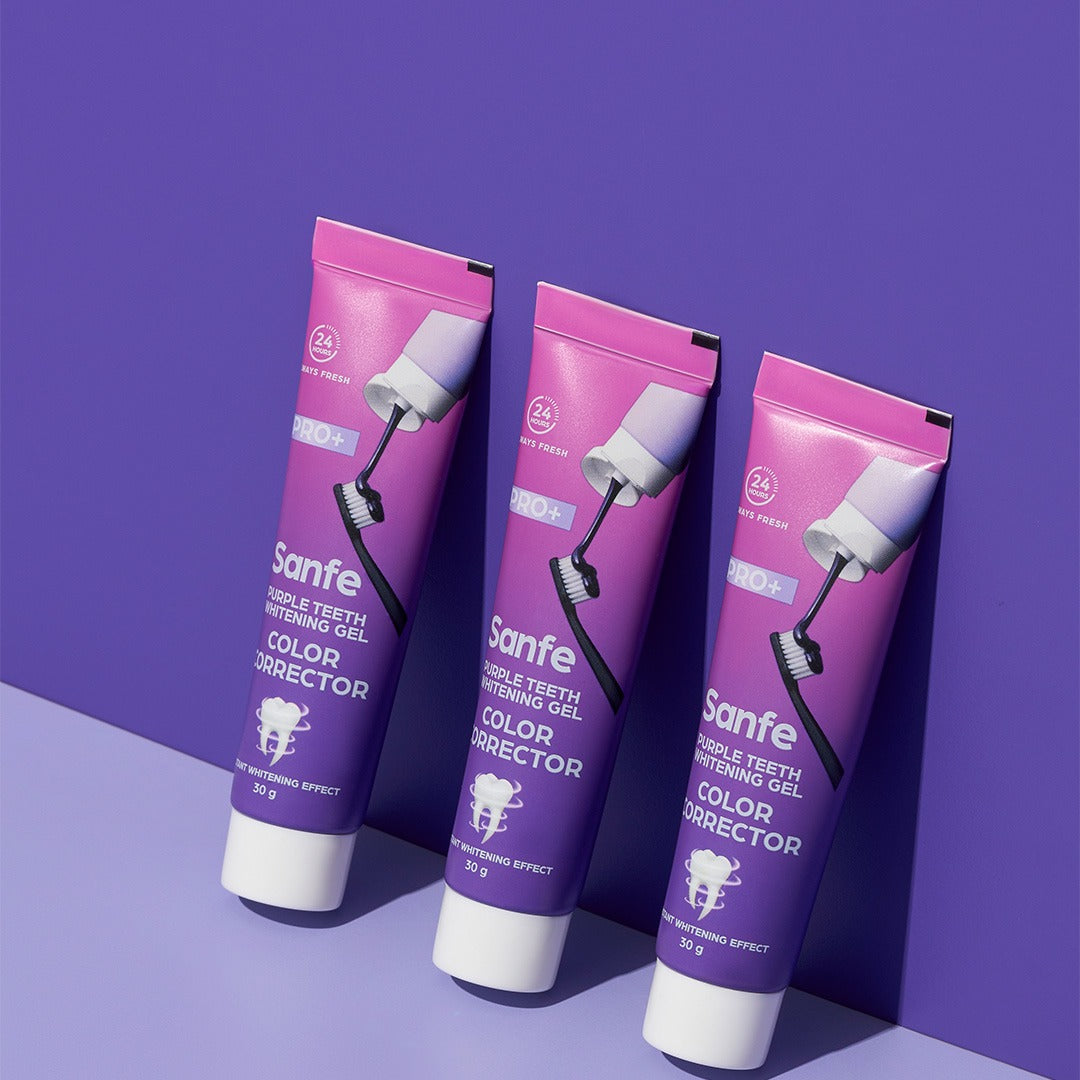 Purple Teeth Whitening Gel