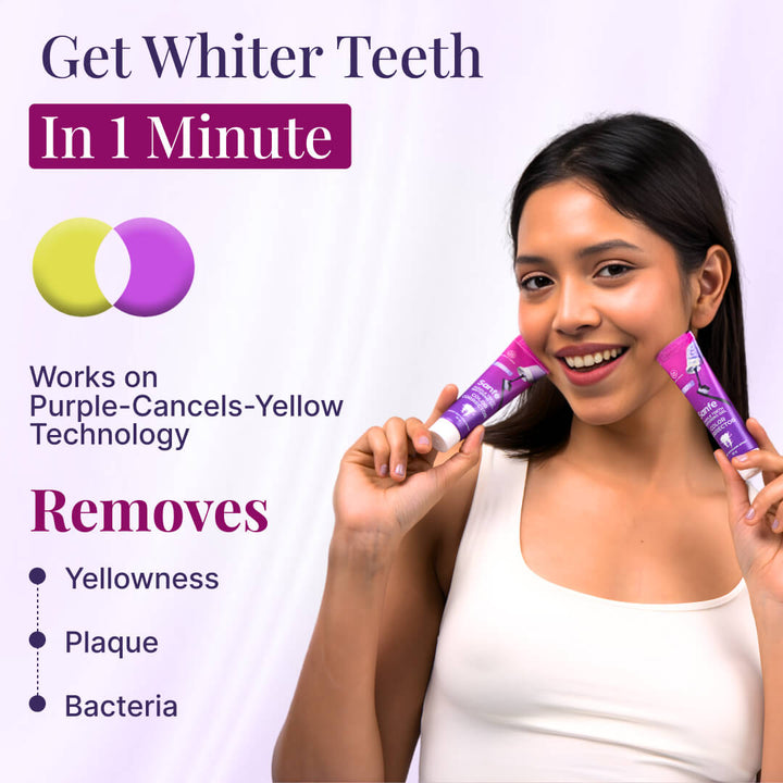 Purple Teeth Whitening Gel (Pack of 3)